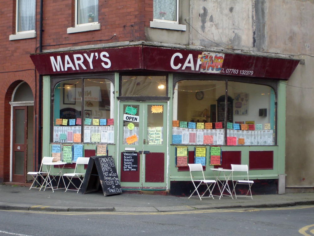 Mary's Cafe, Blackpool