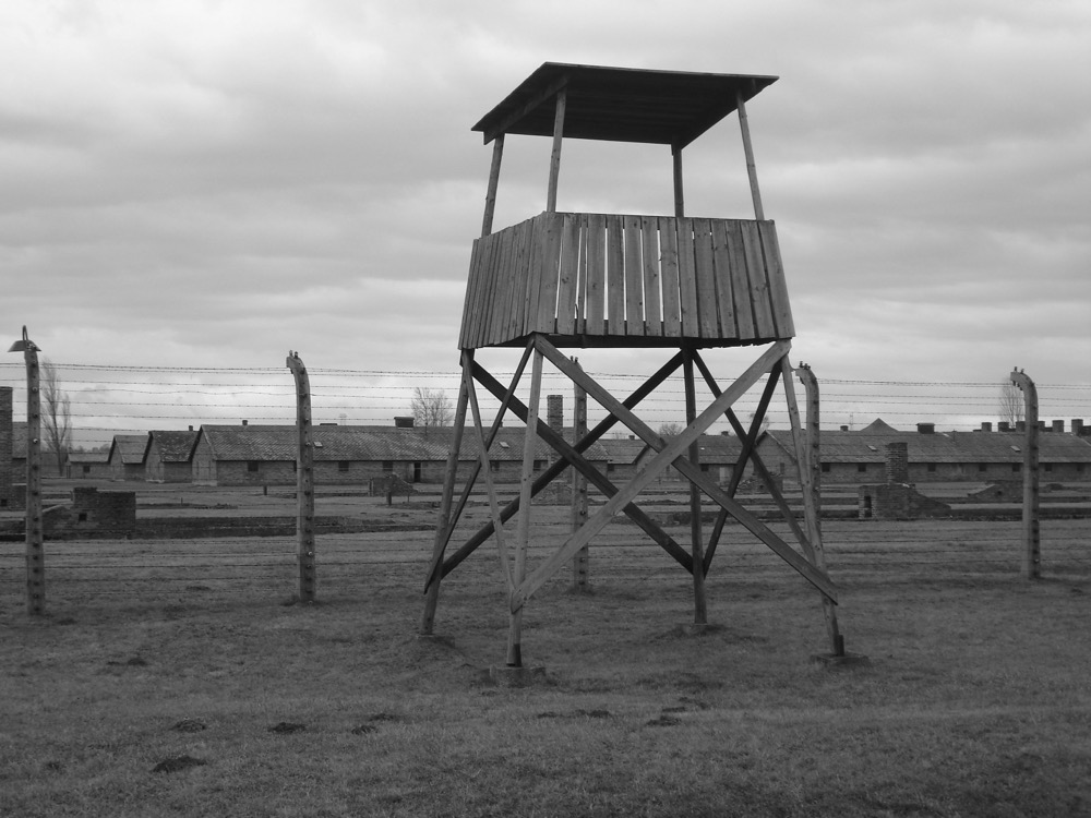 KL Auschwitz II-Birkenau: Area BIa. This was mainly used for Jewish and non-Jewish women.